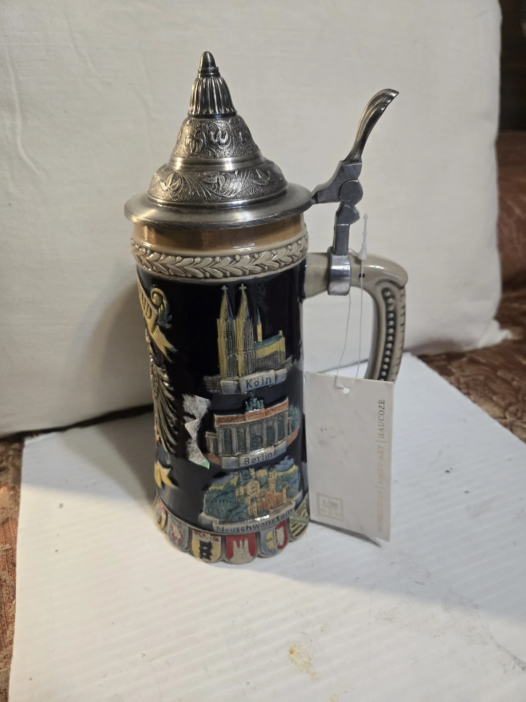 Germany Deutschland Ceramic Beer Stein - photo 2