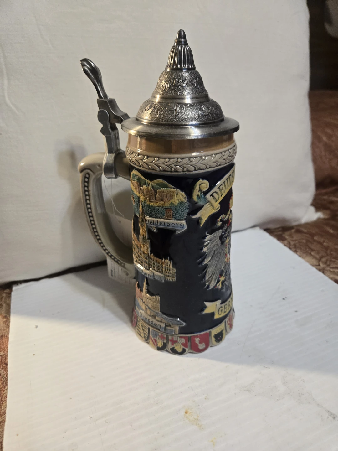 Germany Deutschland Ceramic Beer Stein - photo 3