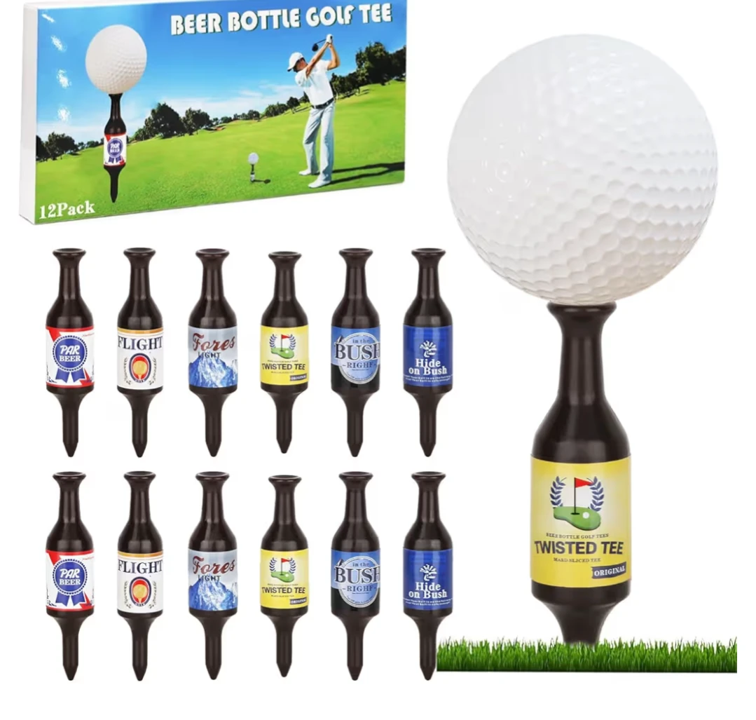Brand new set of 12 Funny golf tees