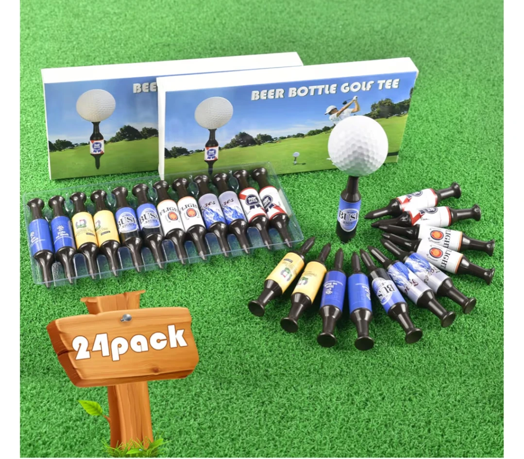 Brand new set of 12 Funny golf tees - photo 2