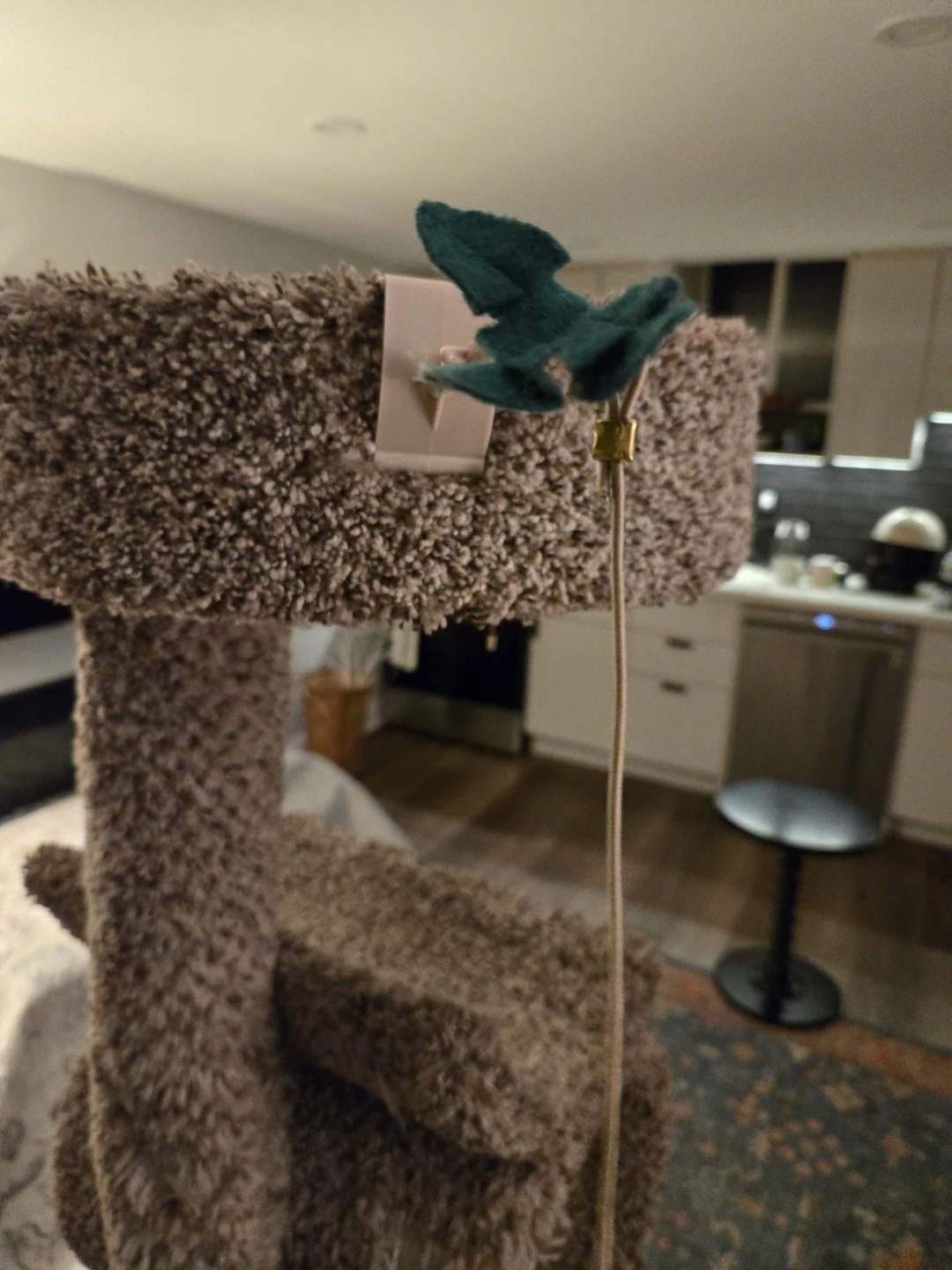 Cat Tree with Hammock and Dangling Toys - photo 4
