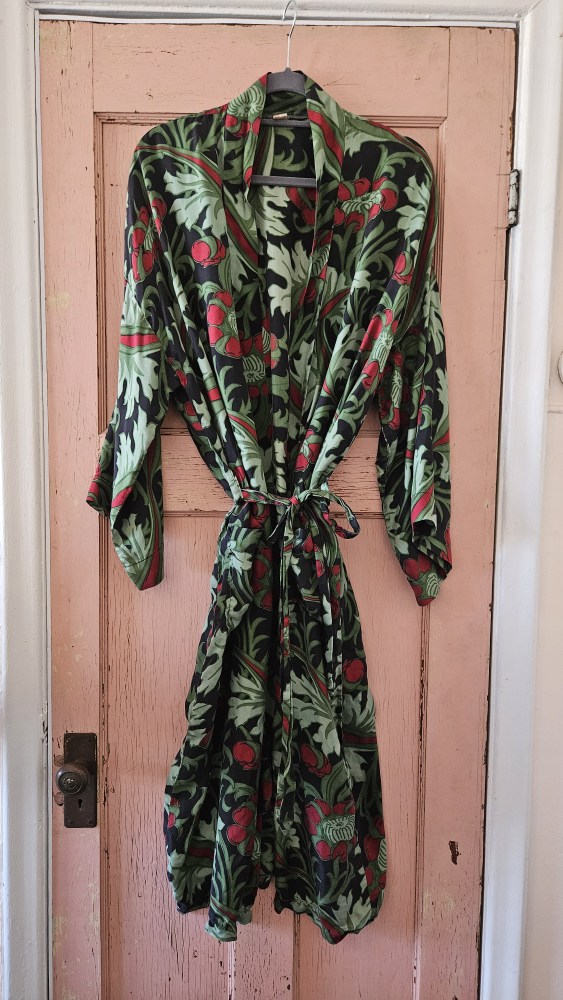 silk robe
