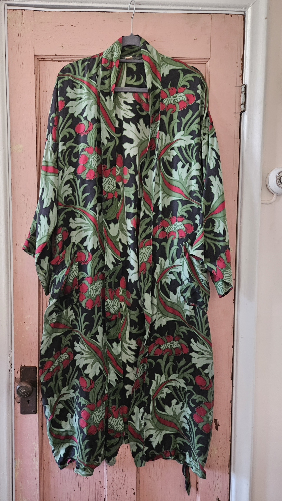 silk robe - photo 3