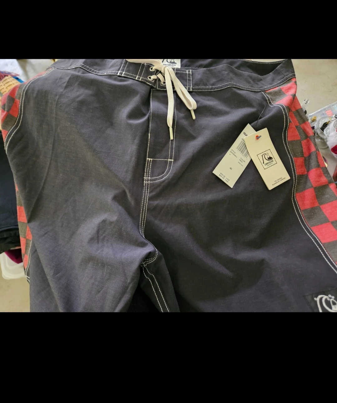 Quiksilver Men's Swim Trunks Size 40