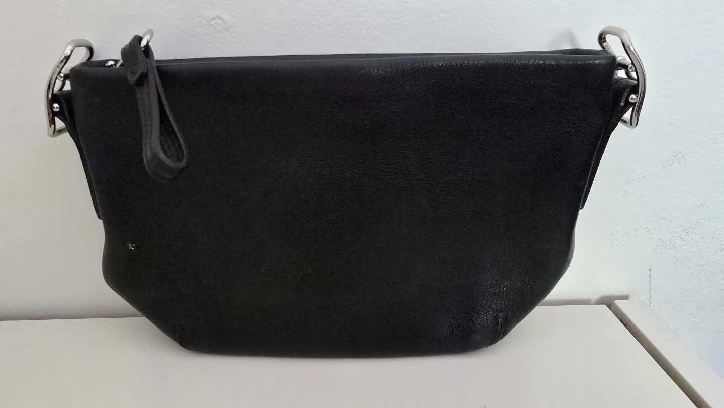 Coach Black Leather Handbag