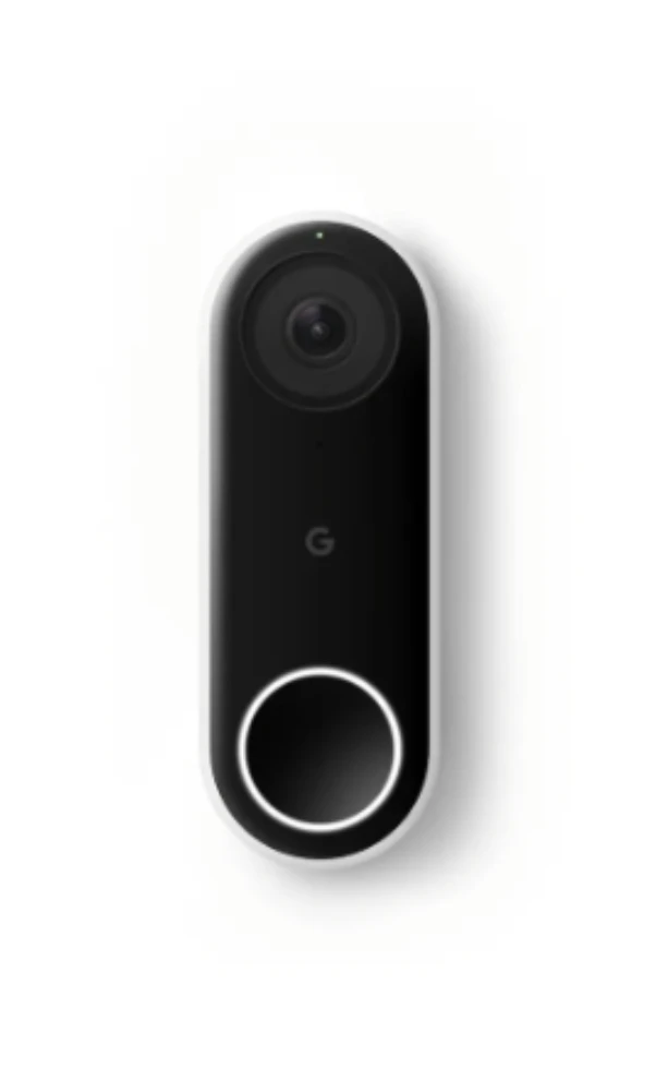Google Nest Doorbell (Battery) with Wasserstein Silicone Cover