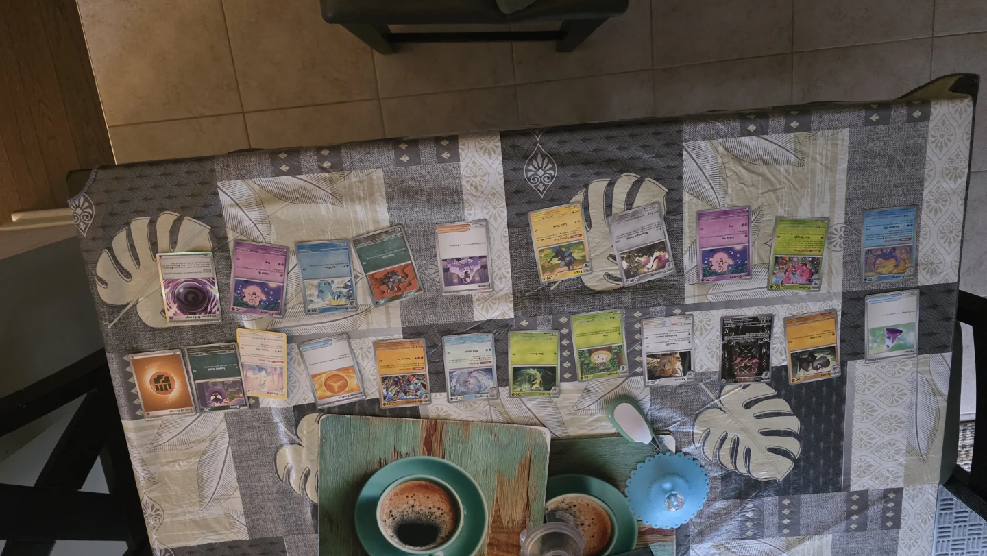Collection of Pokemon Trading Cards