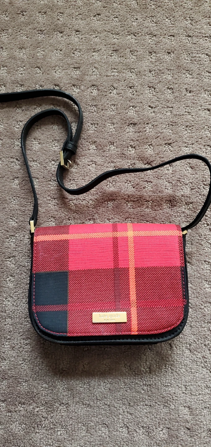 Kate Spade New York Plaid Crossbody Bag