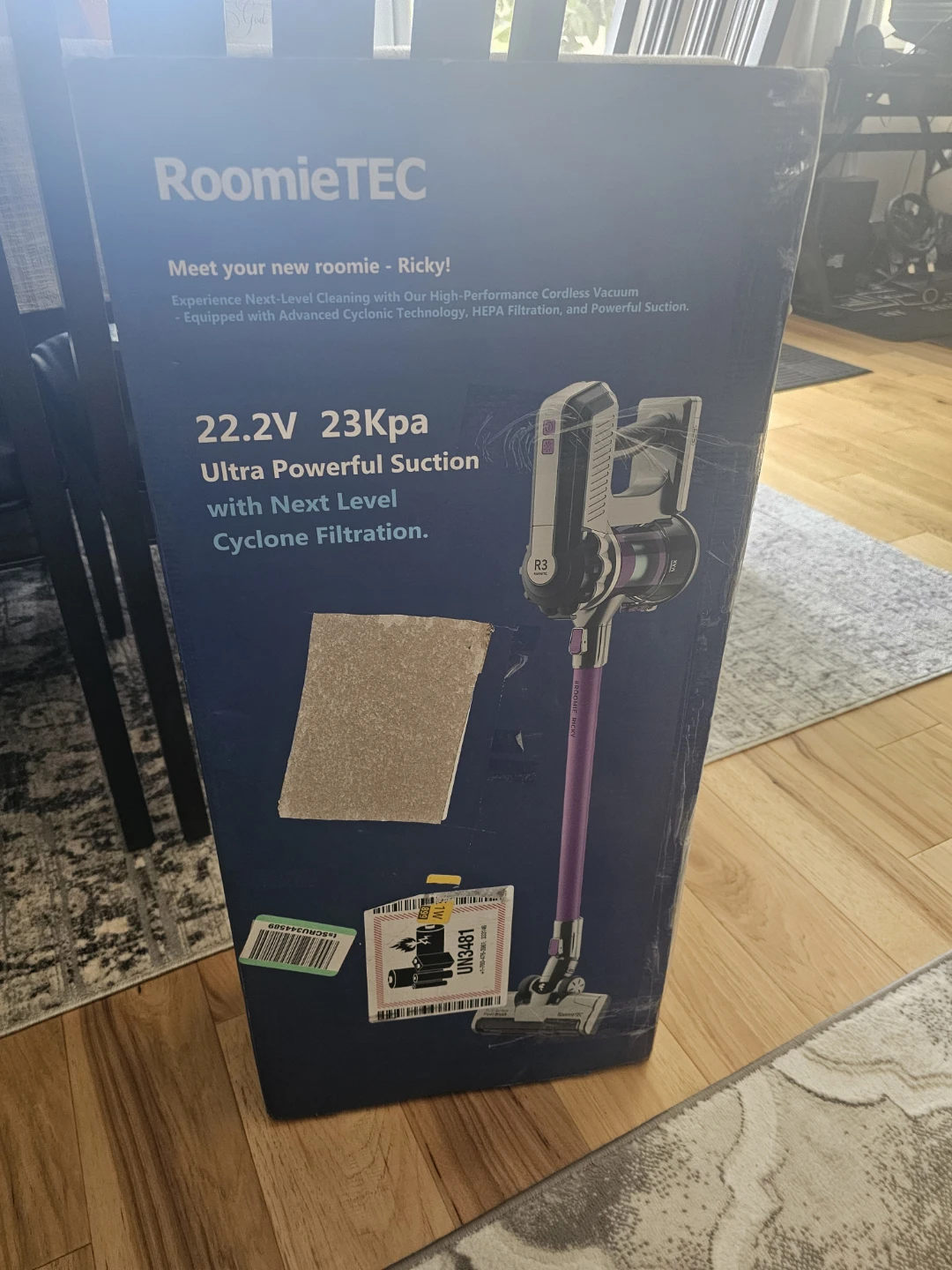 New Roomie Tec V3 Vacuum