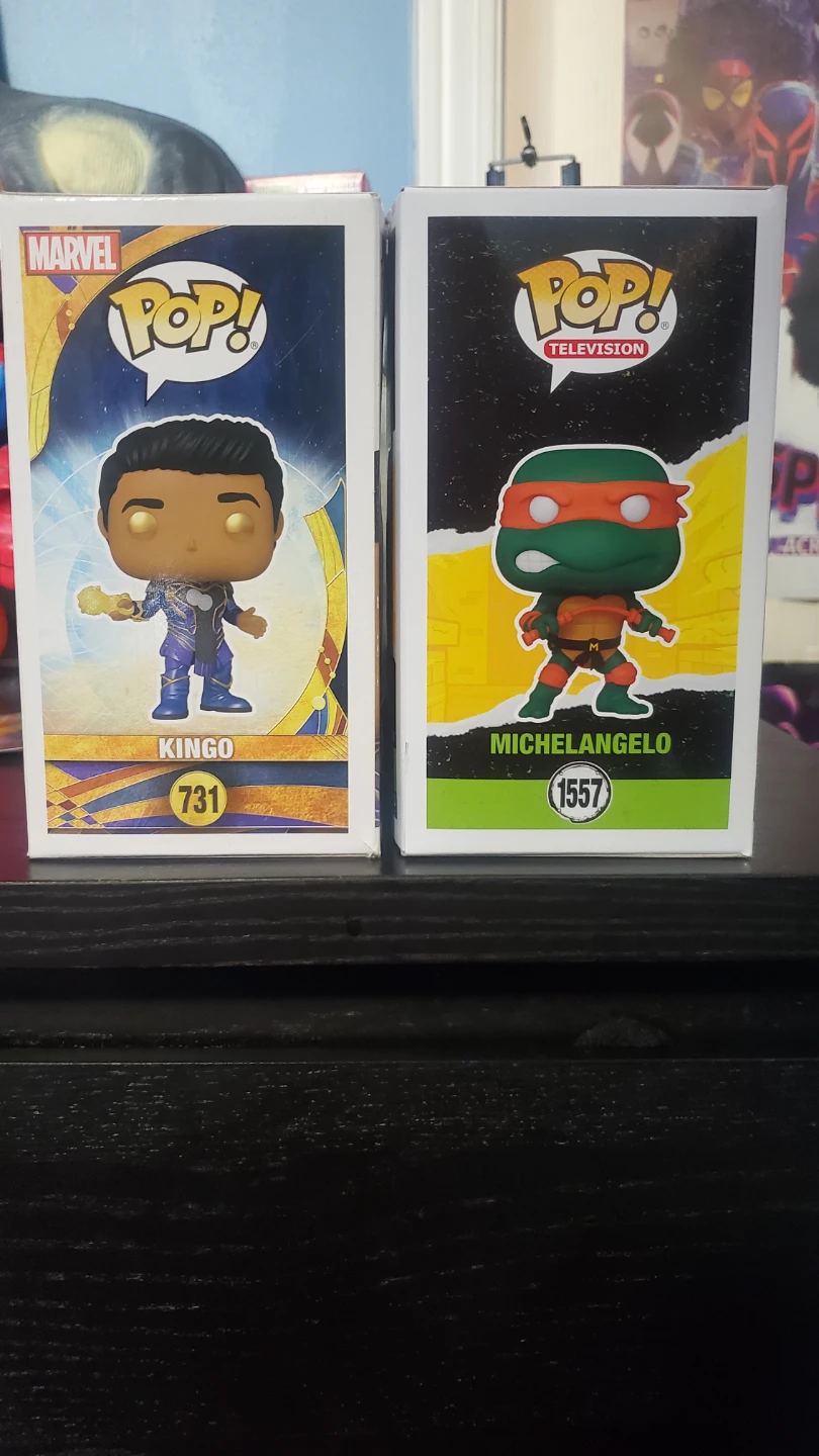 2 Funk Pop - Marvel Kingo & TMNT Michelangelo - photo 5