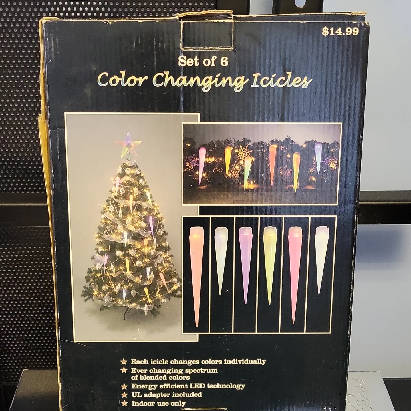 Set of 6 Color Changing Icicles - photo 3