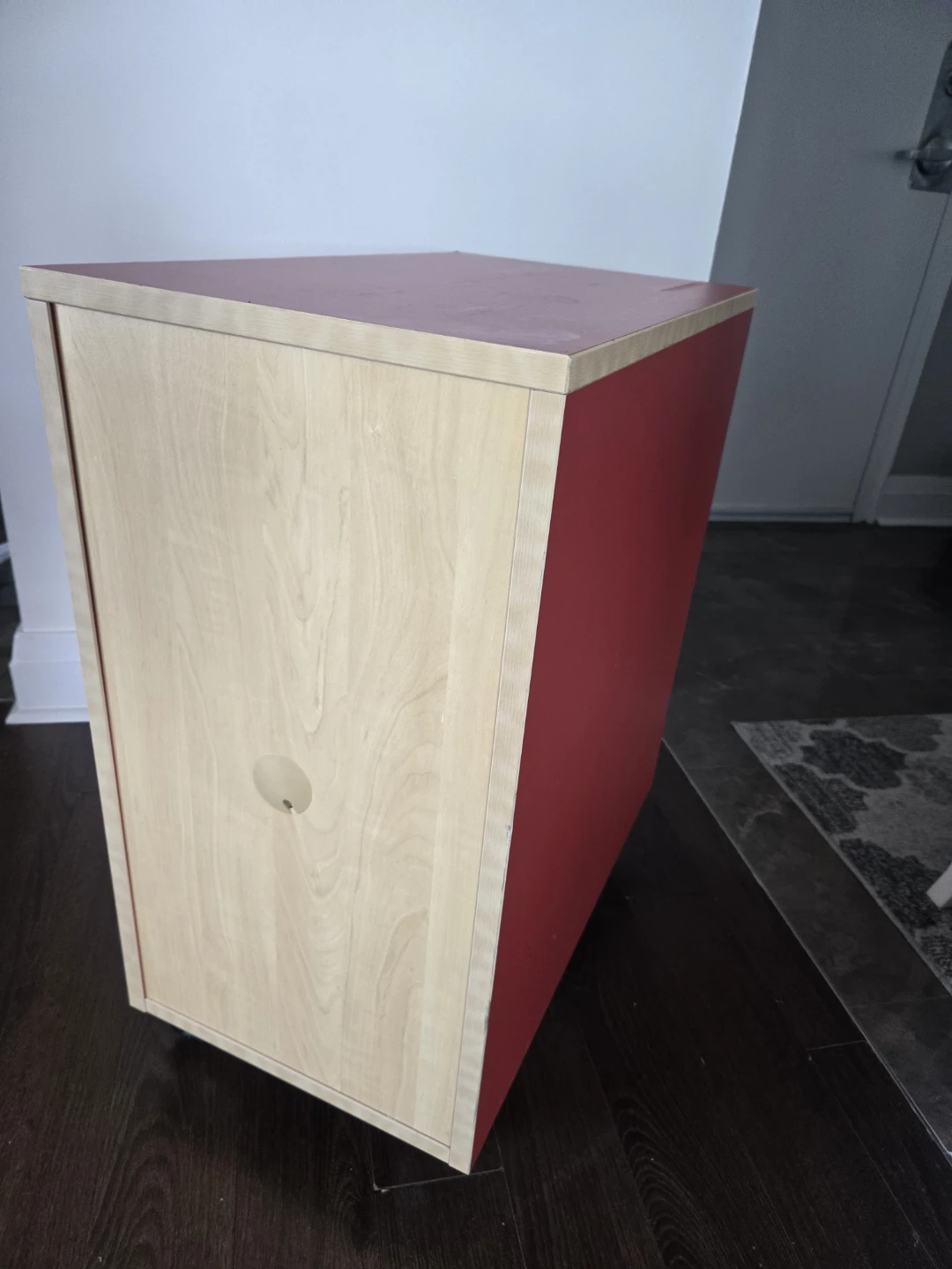 Nightstand with Drawer and Shelves/Bedside Cabinet - photo 2