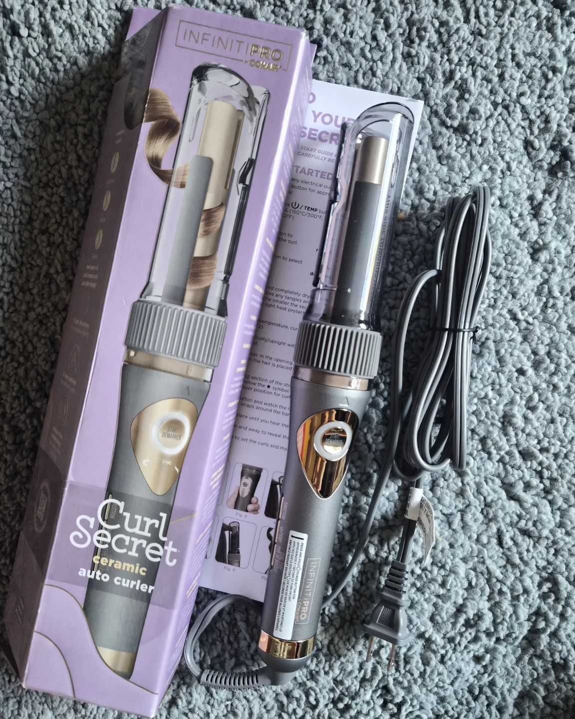 INFINITI PRO BY CONAIR Curl Secret Ceramic Auto Curler