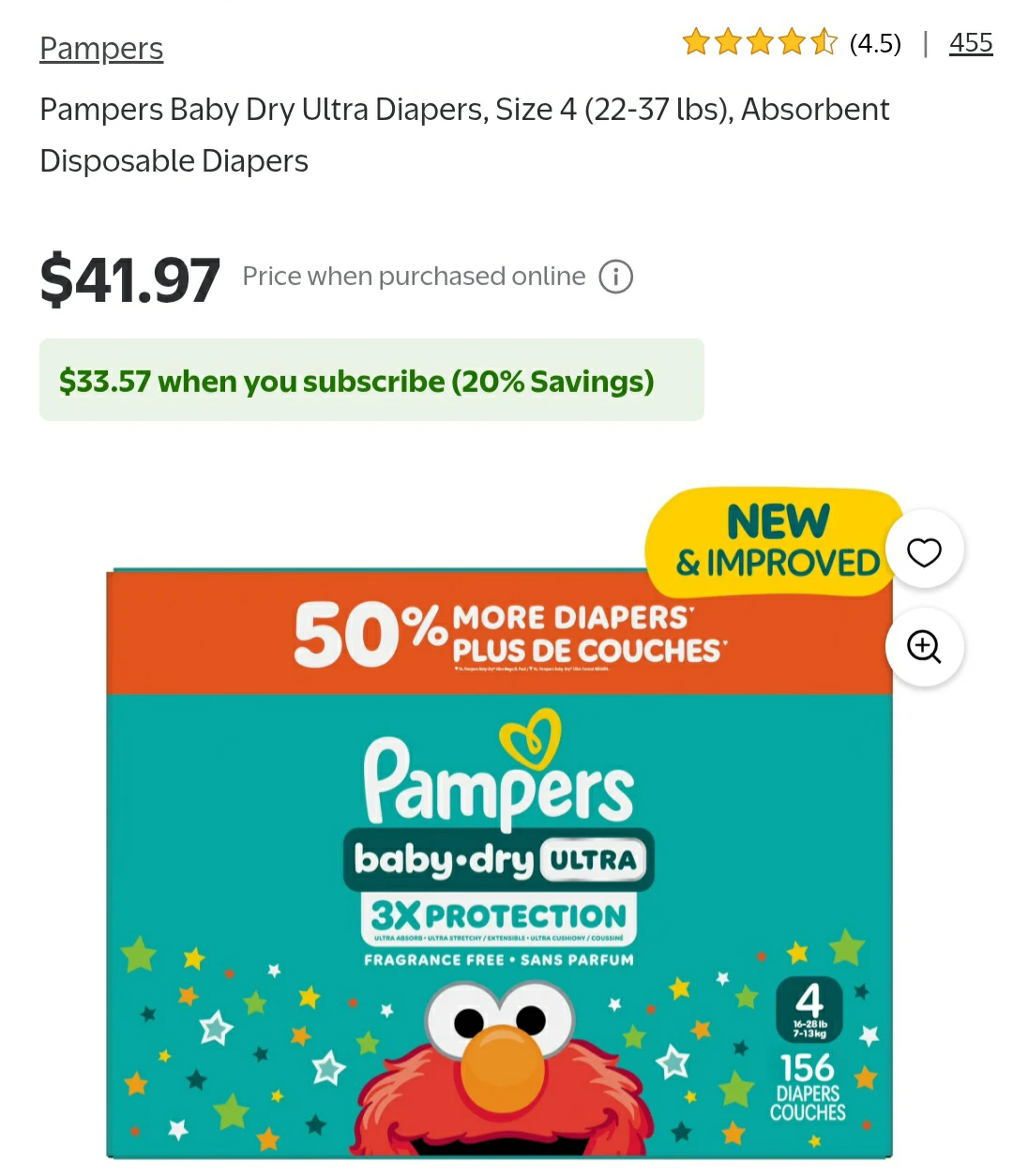 Pampers Baby Dry Ultra Diapers, Size 4, 156 Count - photo 2
