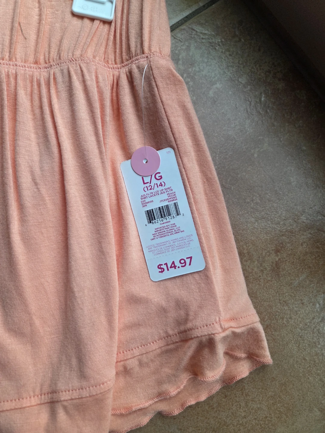 Girls Orange L/G (12/14) Shorts - photo 2