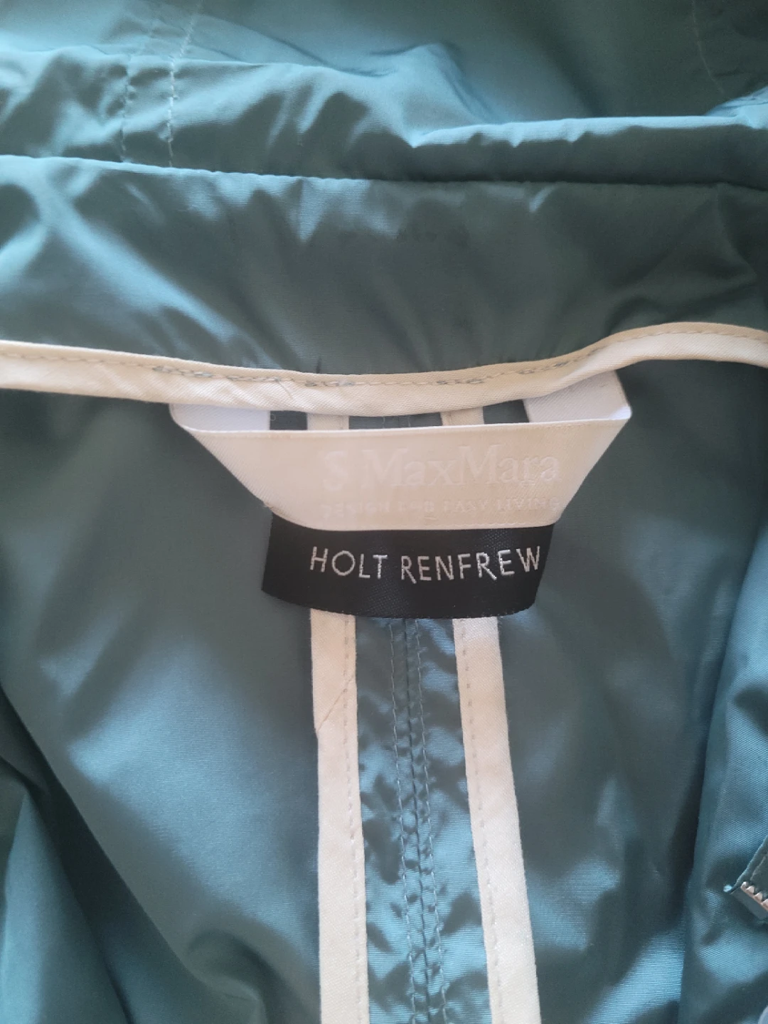 'S MaxMara Hooded Lightweight Jacket Size 42 - photo 2