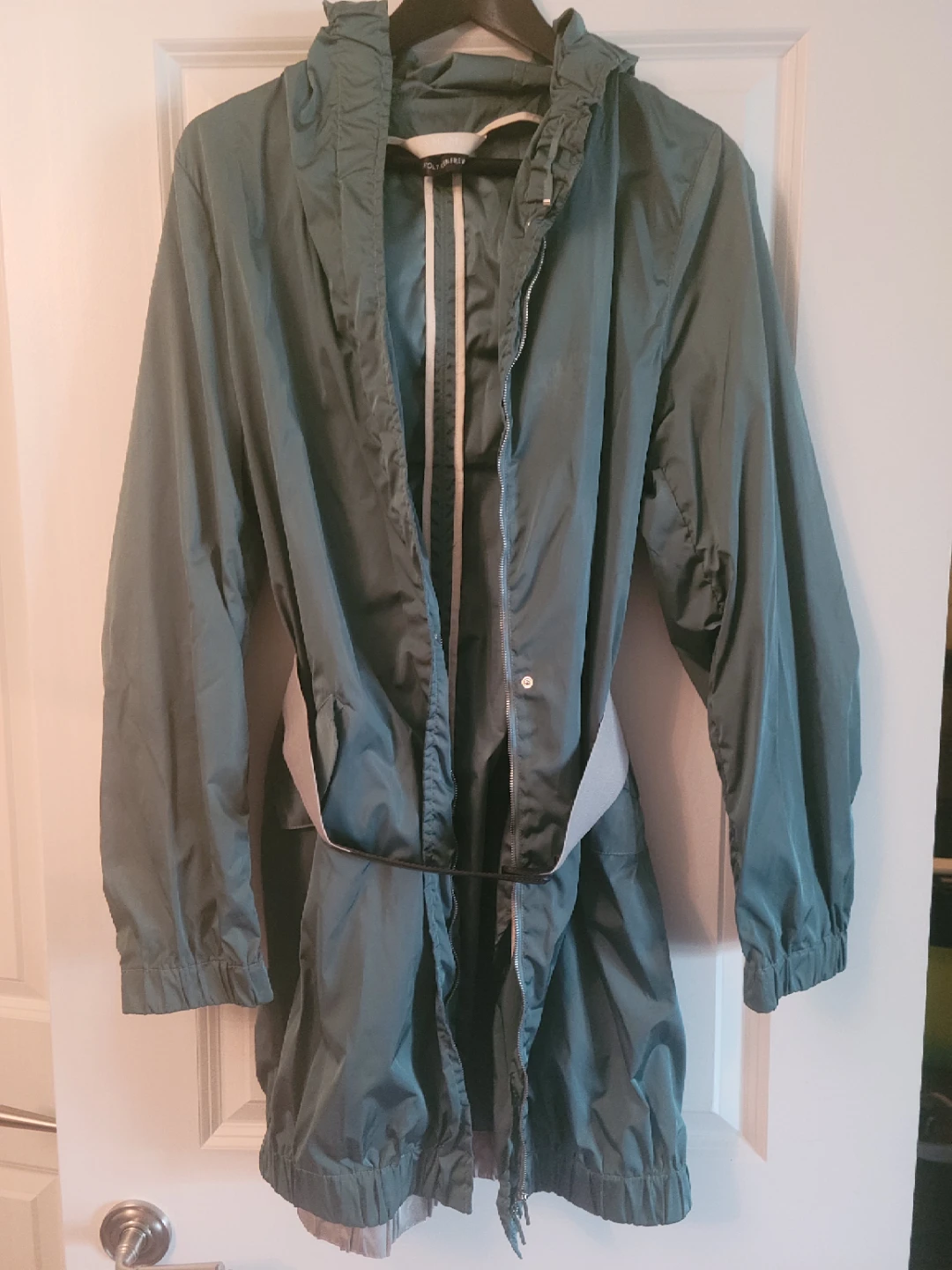 'S MaxMara Hooded Lightweight Jacket Size 42 - photo 4