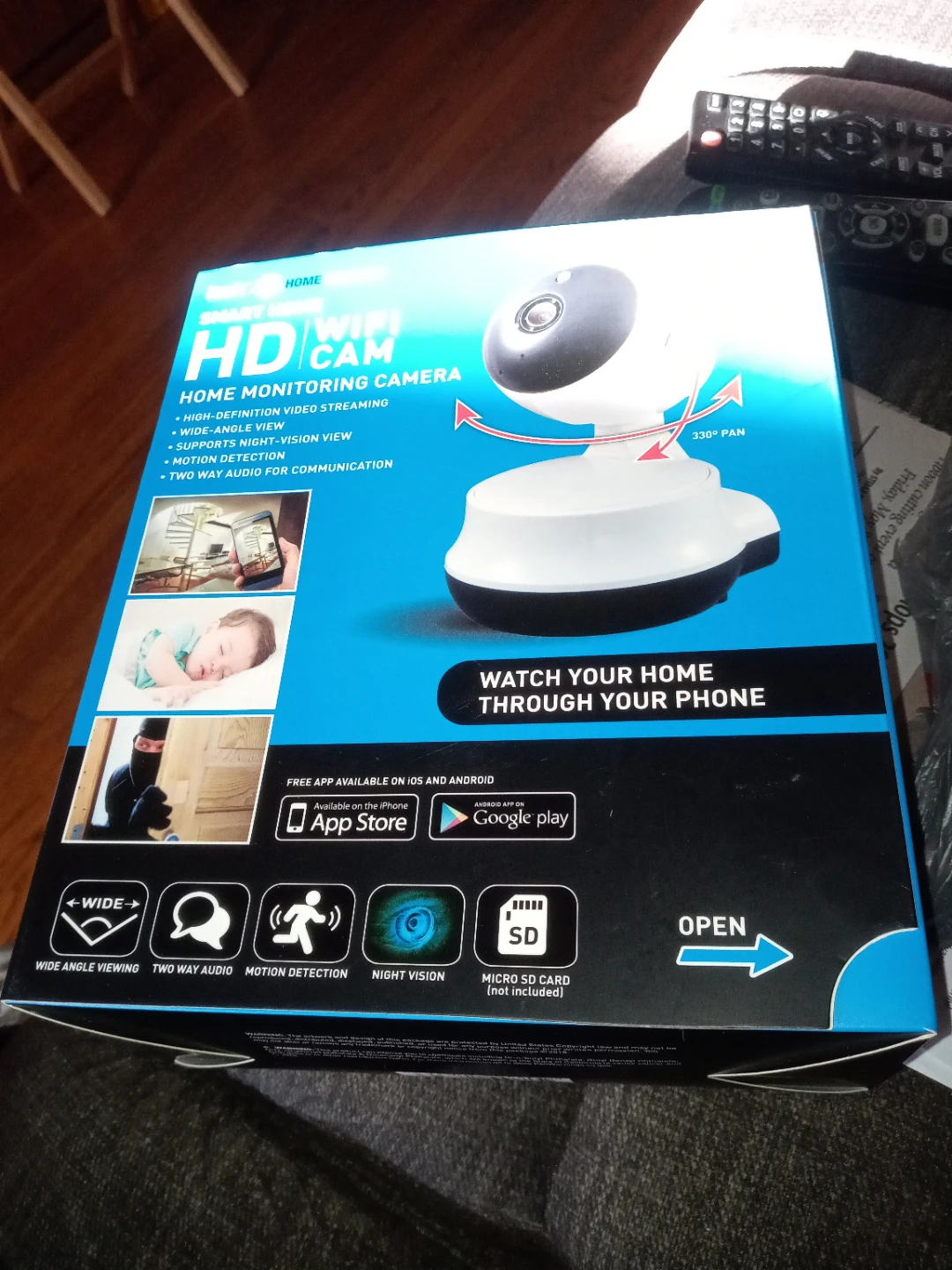 Brand New, Itek Smart Home HD WiFi Security Camera