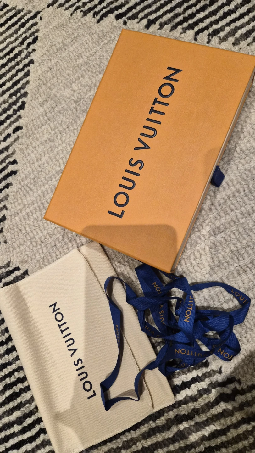 Louis Vuitton Blue Monogram Coin Card Holder - photo 4