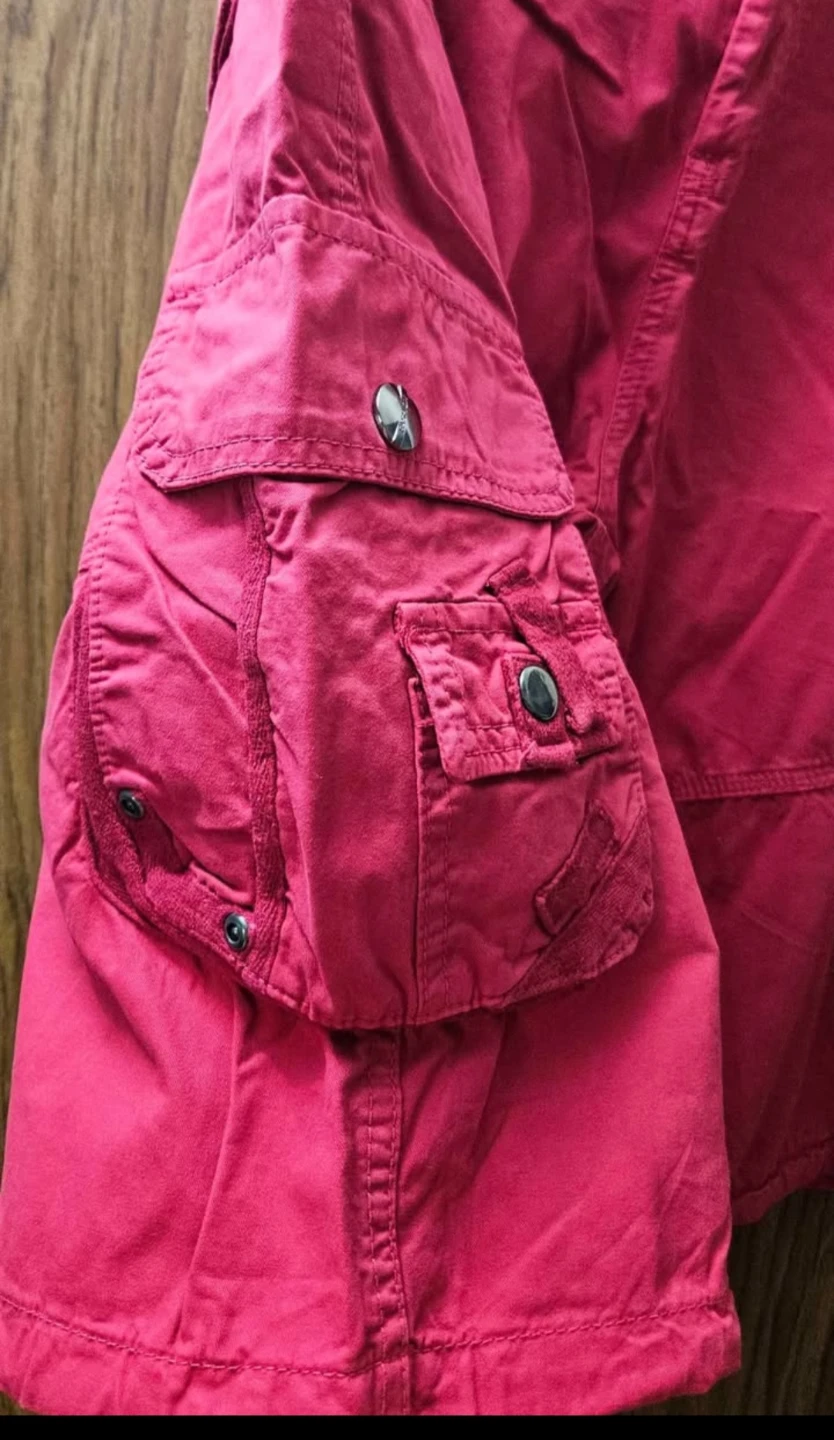 Mens Cargo Red Shorts - photo 4