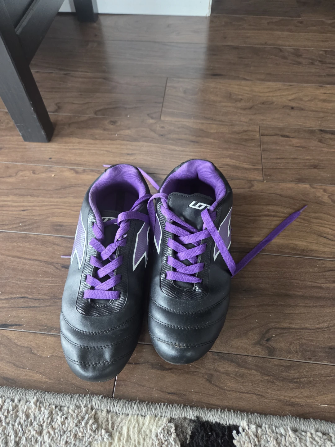 Lotto Soccer Cleats Black/Purple - photo 2