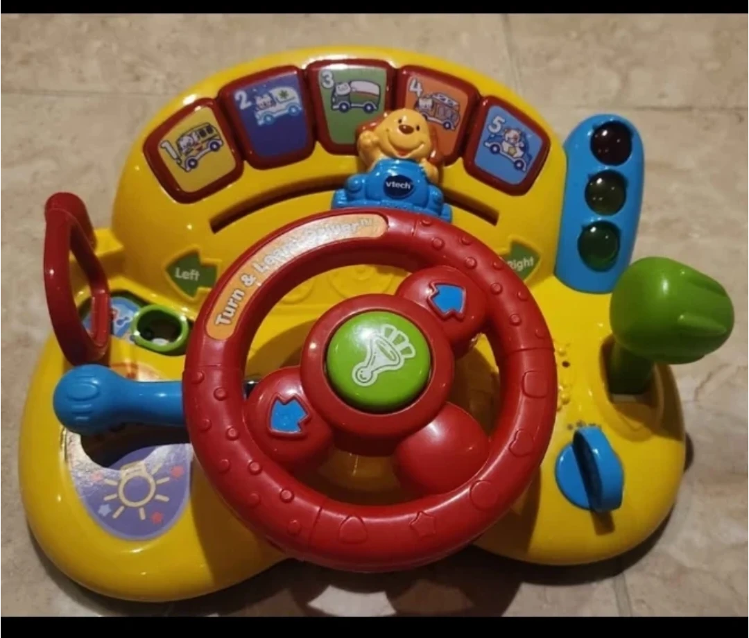 VTech Turn & Learn Driver Steering Wheel Toy - photo 3