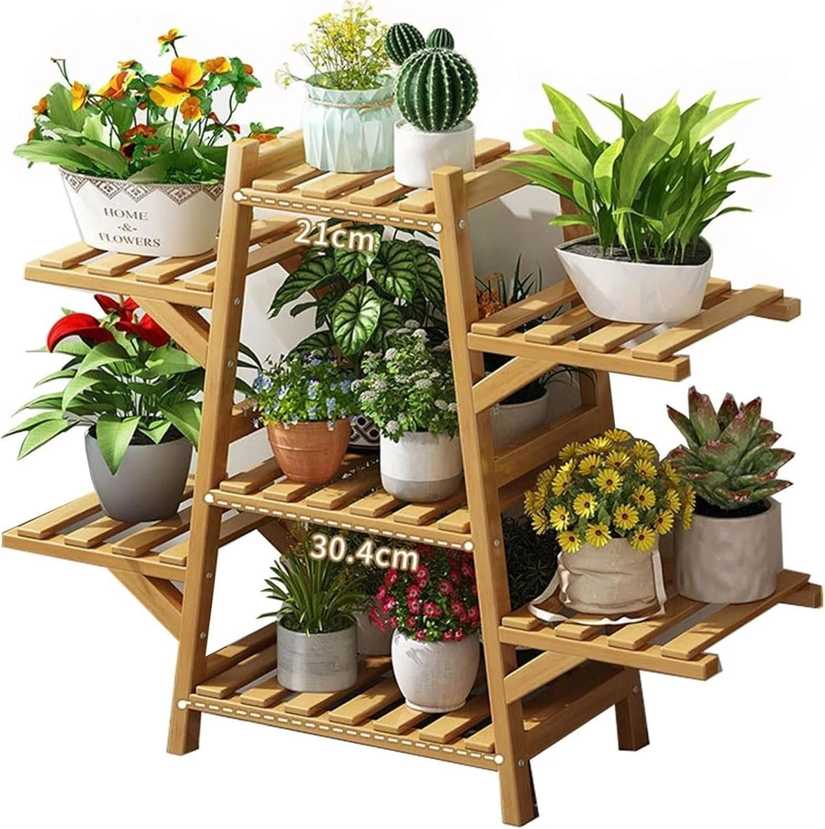 Bamboo Plant Stand - photo 2