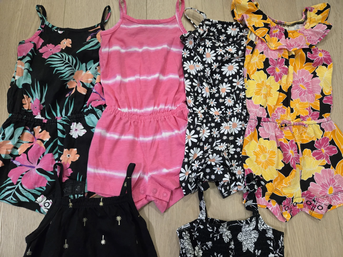 2T Toddler Girl Romper & Dress Lot(x6) - photo 2