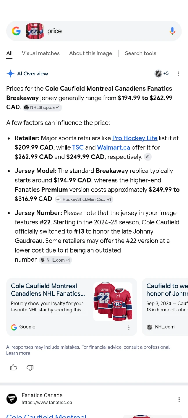 Montreal Canadiens - Cole Caufield (BRAND NEW) - photo 5