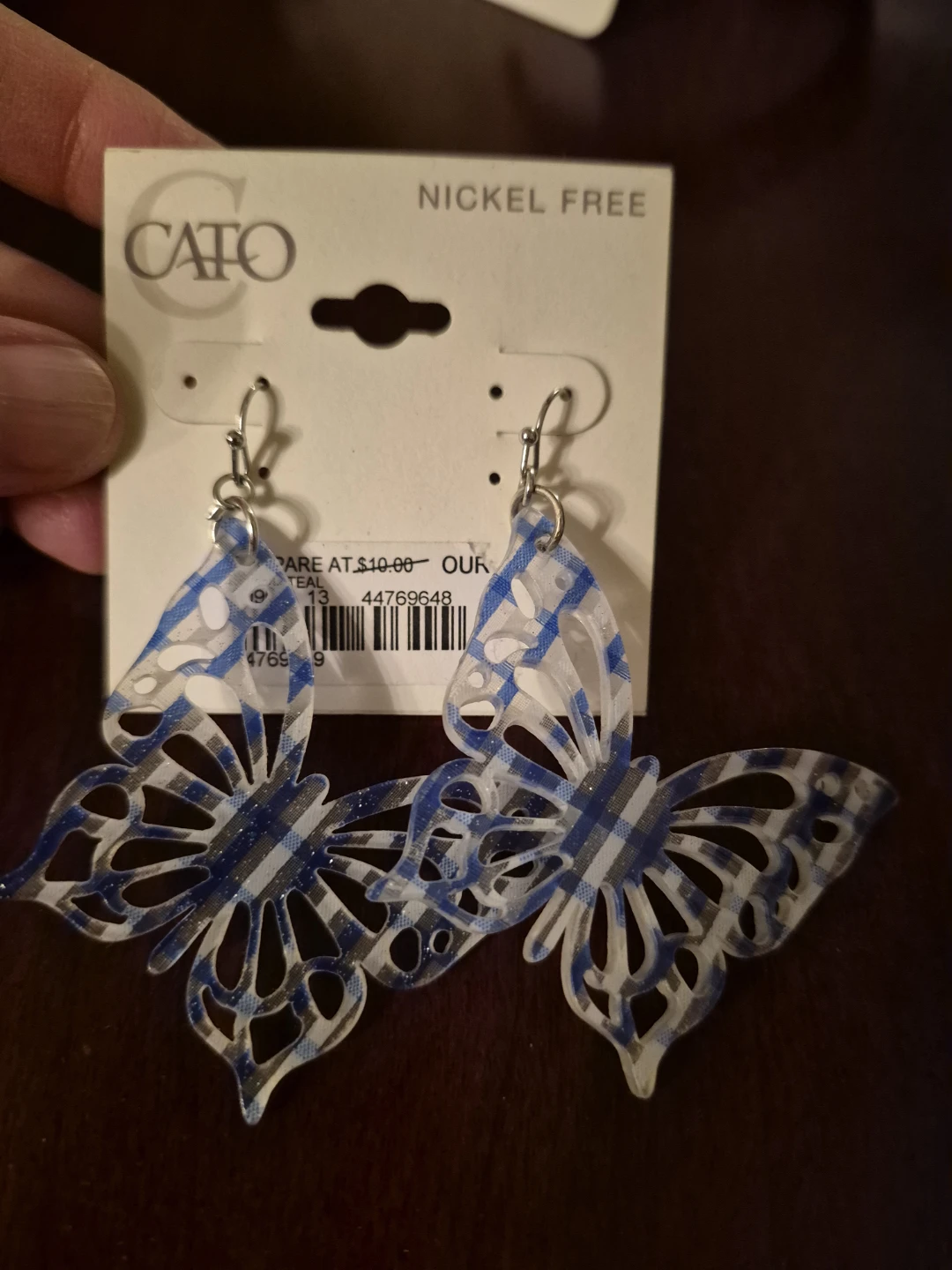 Cato Butterfly Earrings & Chain Bracelet Set - photo 2