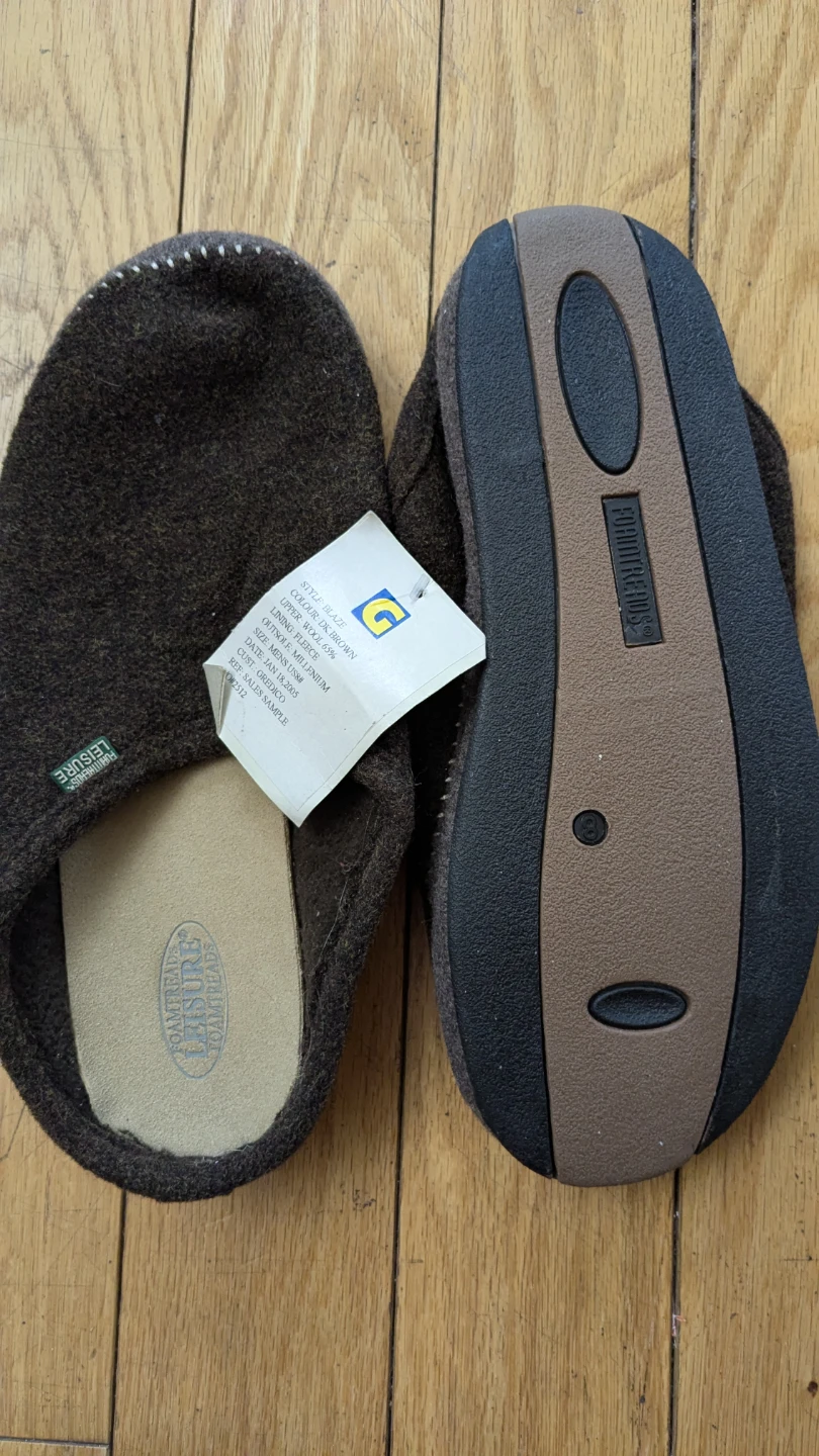 LEISURE FOAMTHREAD Slippers - photo 2
