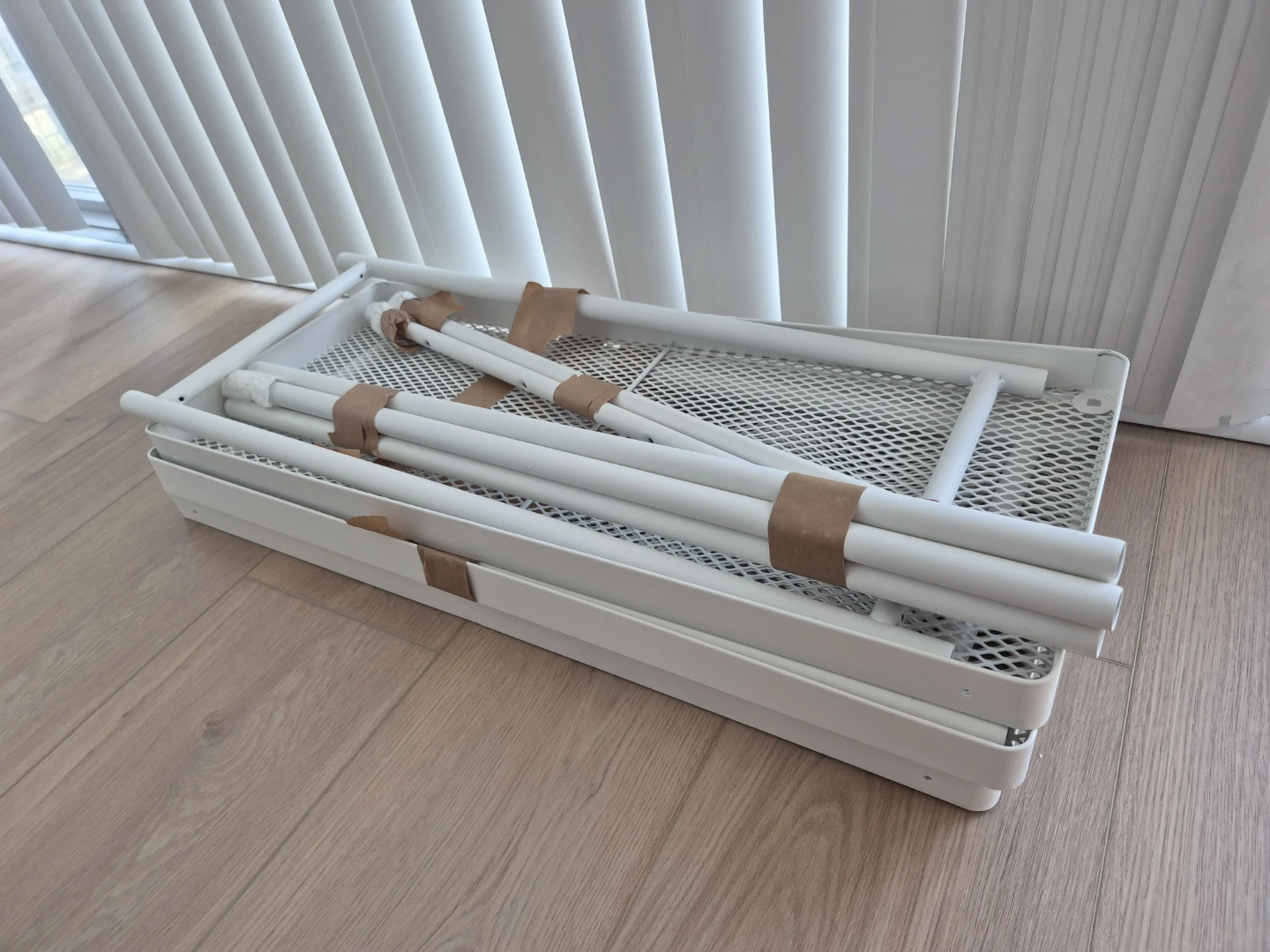 IKEA Clothing rack - metal, white - photo 3