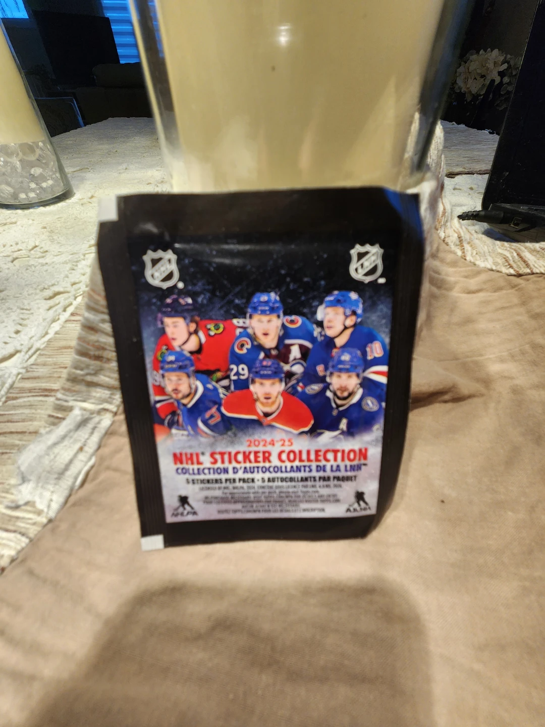 NHL 2024-25 Sticker Collection Packs & Individual Cards
