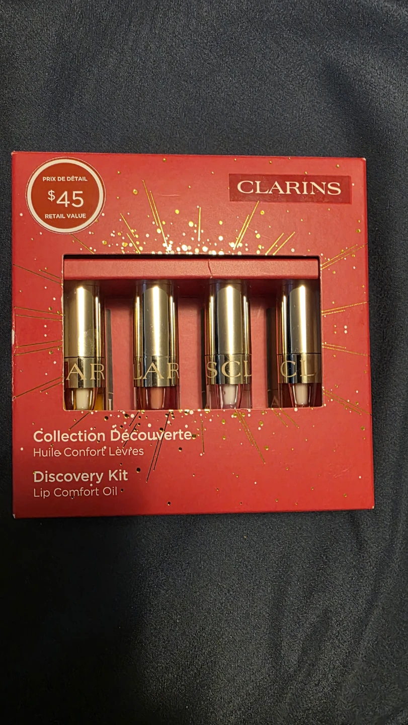Clarins Lip Comfort Oil Discovery Kit