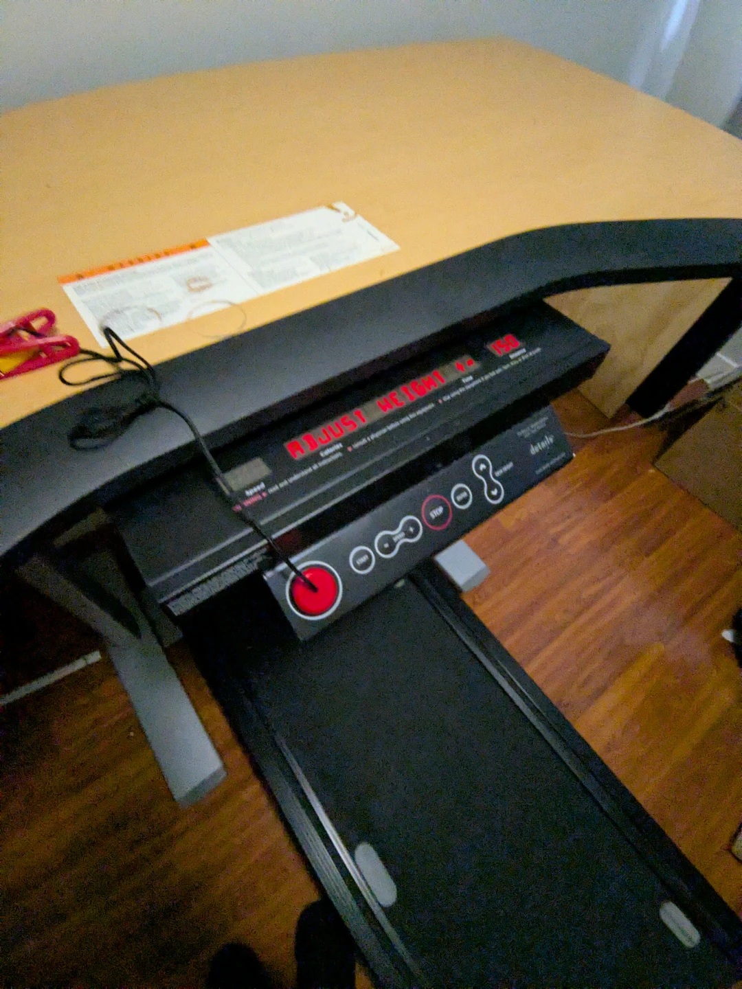 FitWork Walkstation sit stand desk and walking treadmill - photo 2