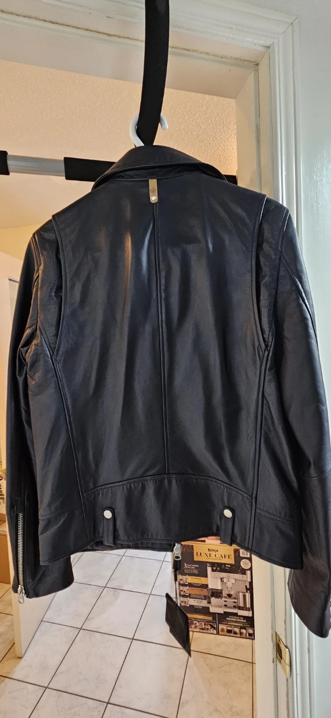 Mackage Fenton Leather Motorcycle Jacket Size 36 - photo 2