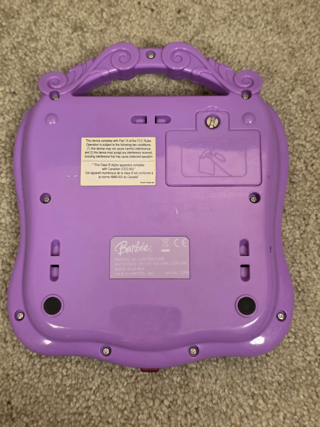 Rare MATTEL BARBIE ISLAND PRINCESS ROSELLA ELECTRONIC LAPTOP - photo 3