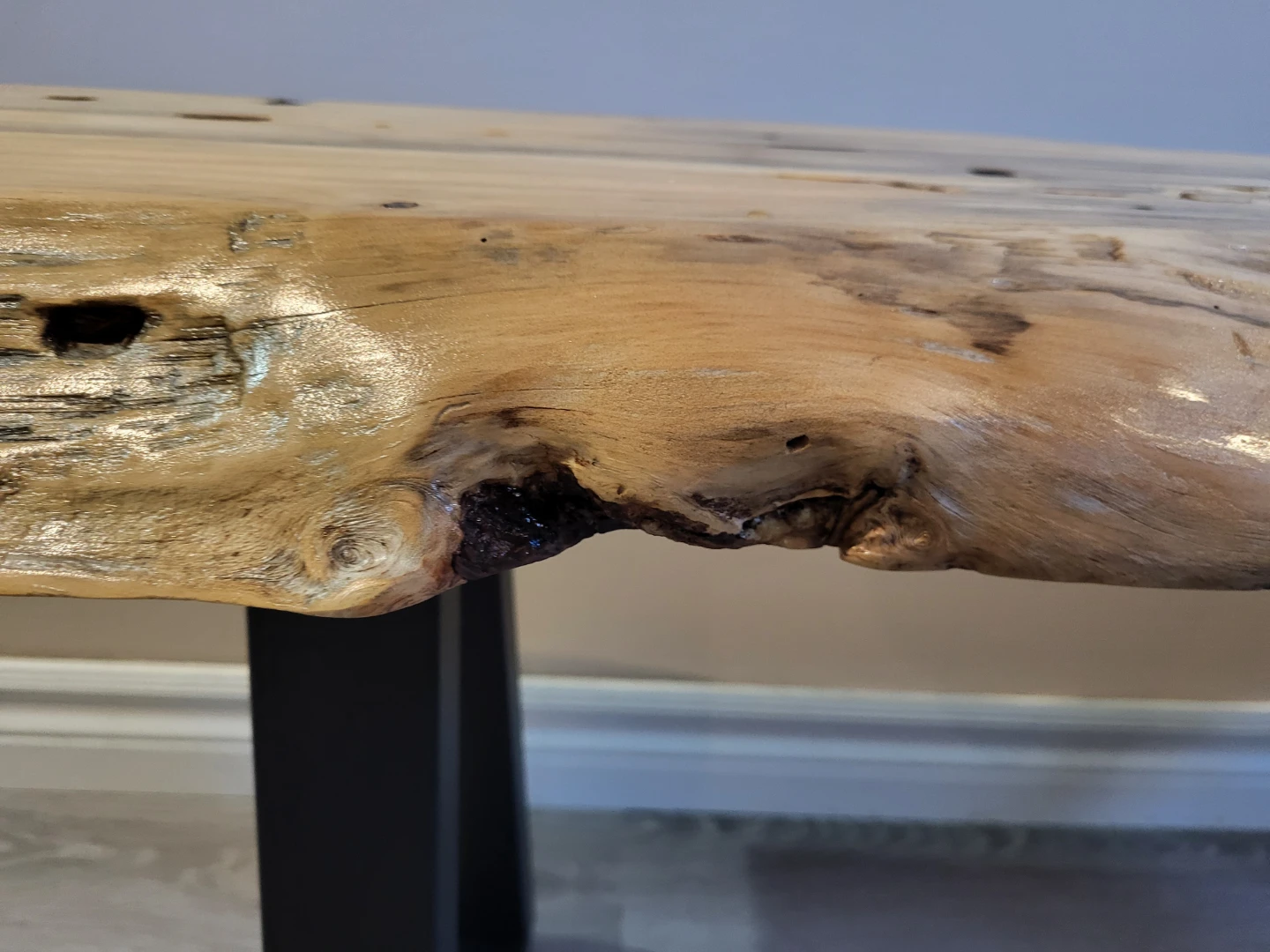 Live Edge Wood Bench - photo 3