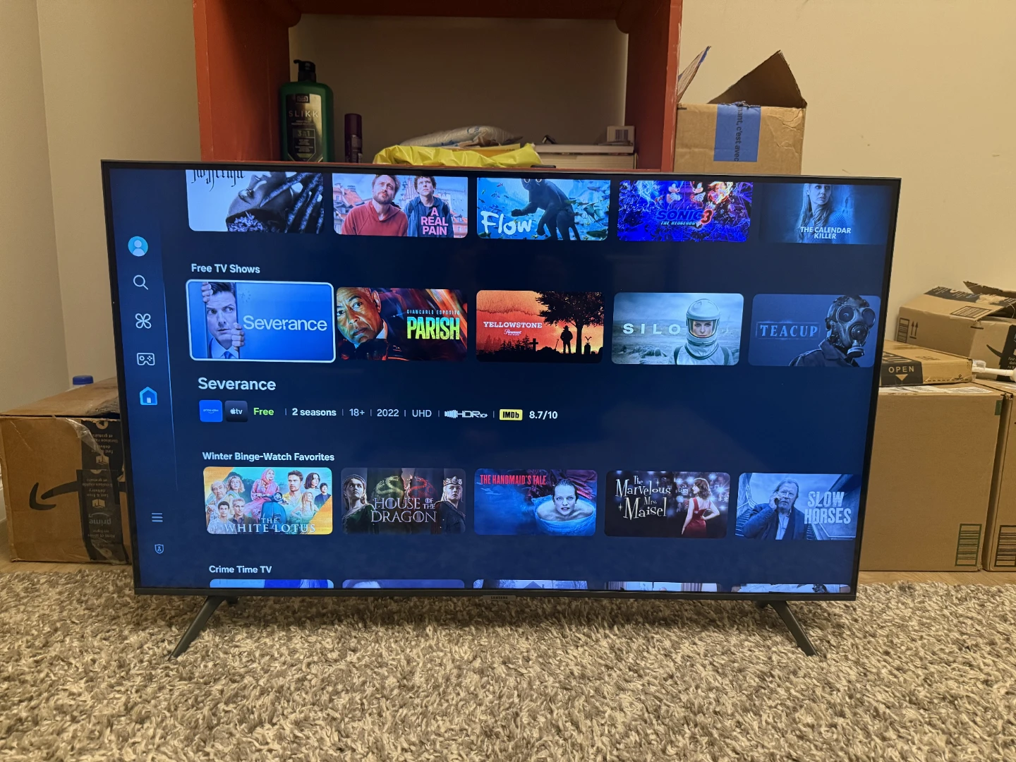 55 Inch Samsung Smart 4K TV - photo 3