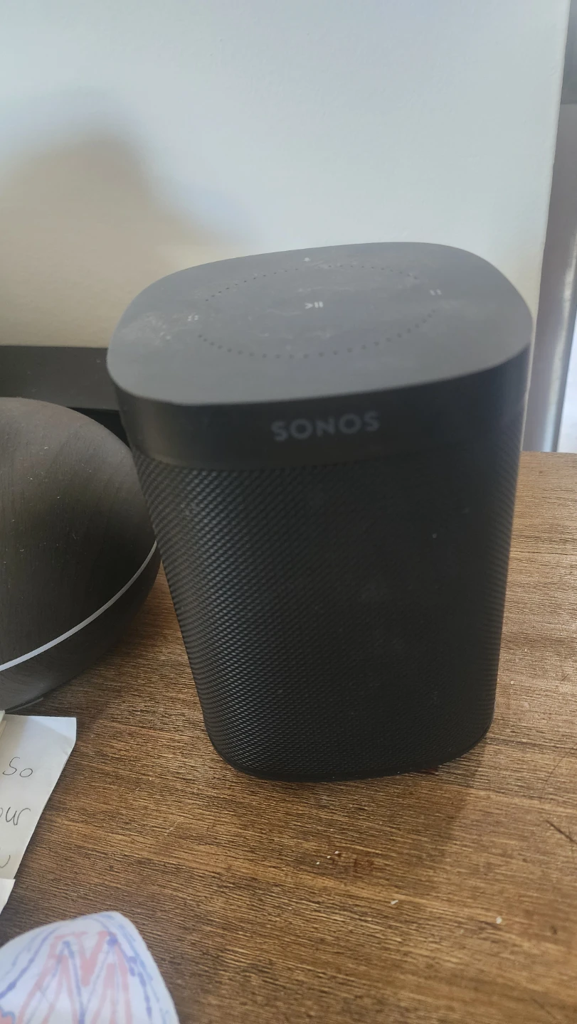 Sonos One (Gen 2) Smart Speaker - Black