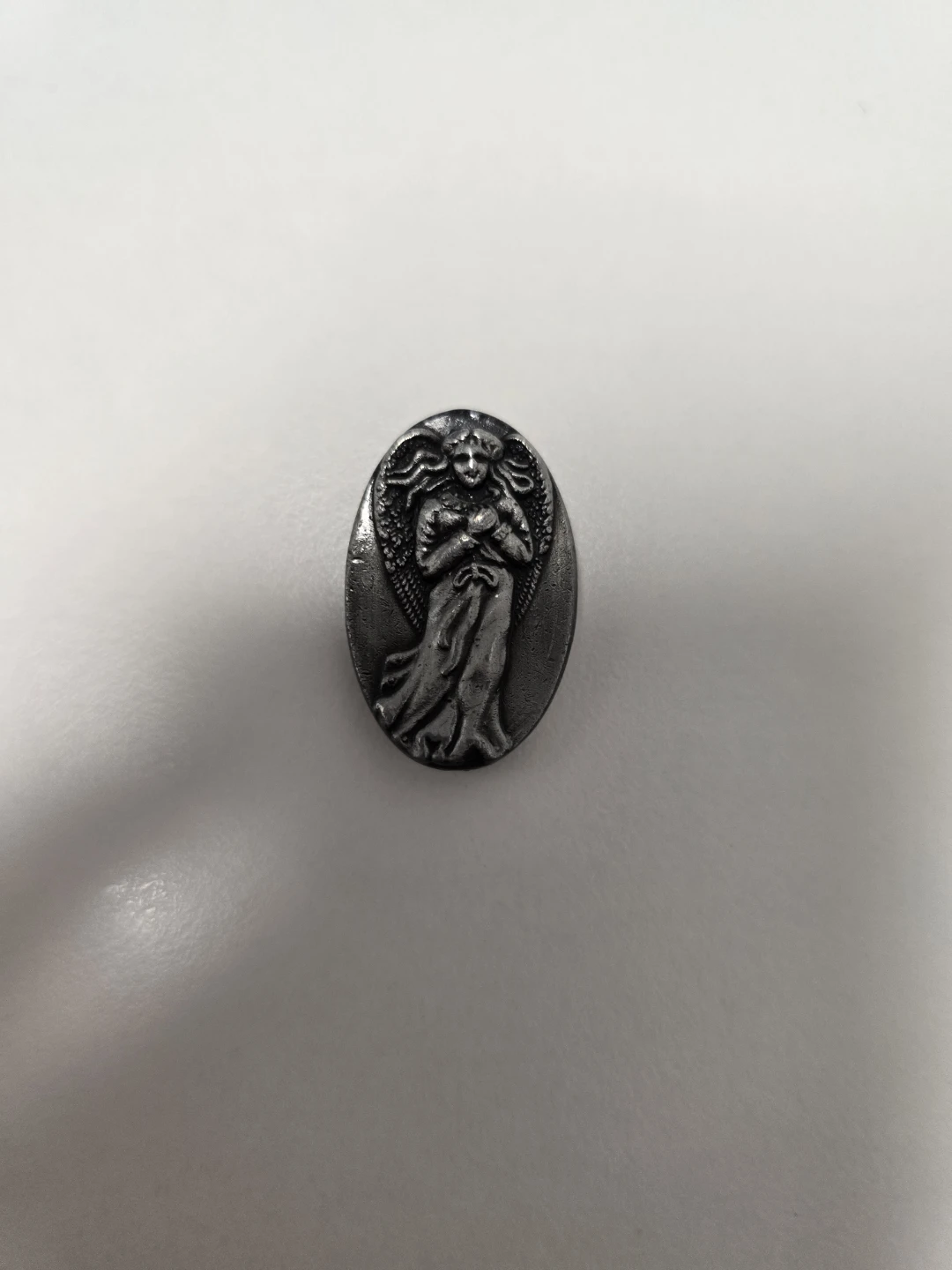 Ornate Angel Medallion pocket coin