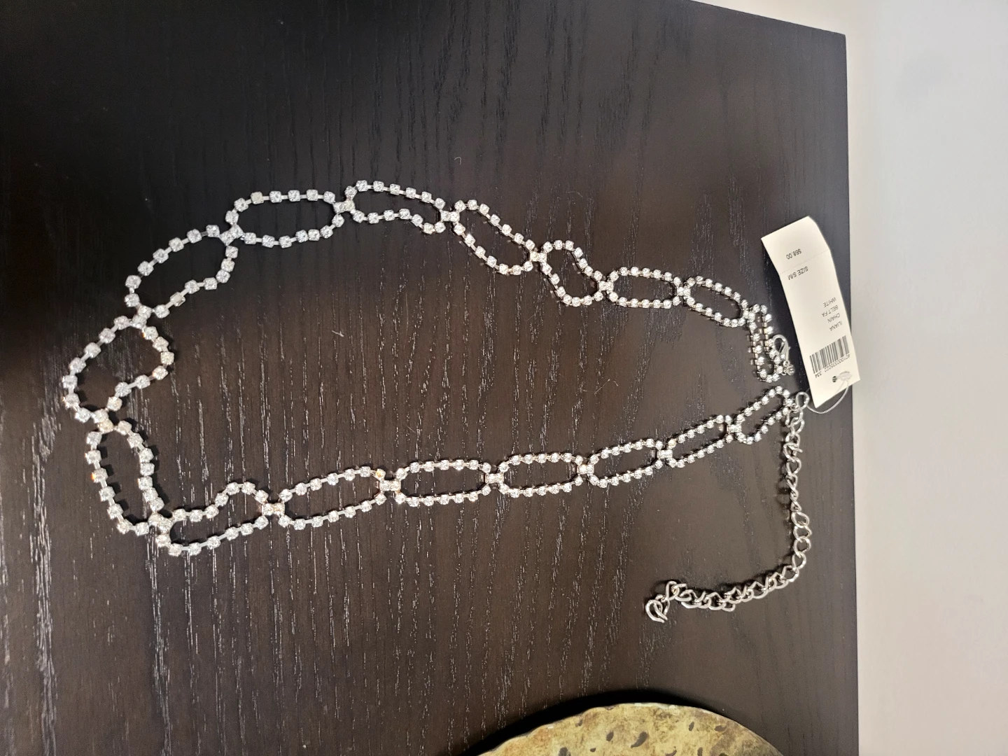 Rhinestone Chain Belt - photo 2