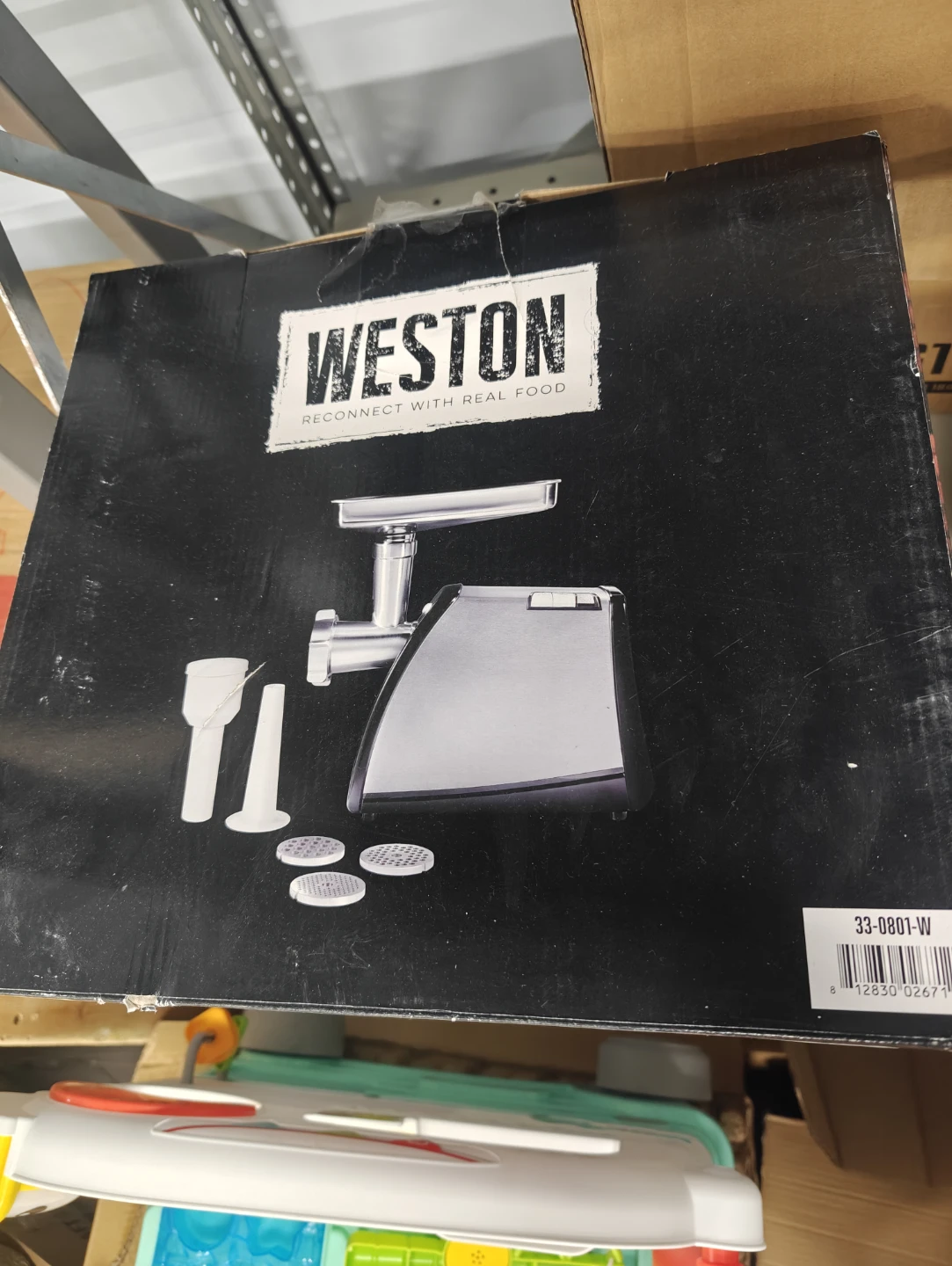 Weston #8 Electric Meat Grinder and Sausage Stuffer - photo 2