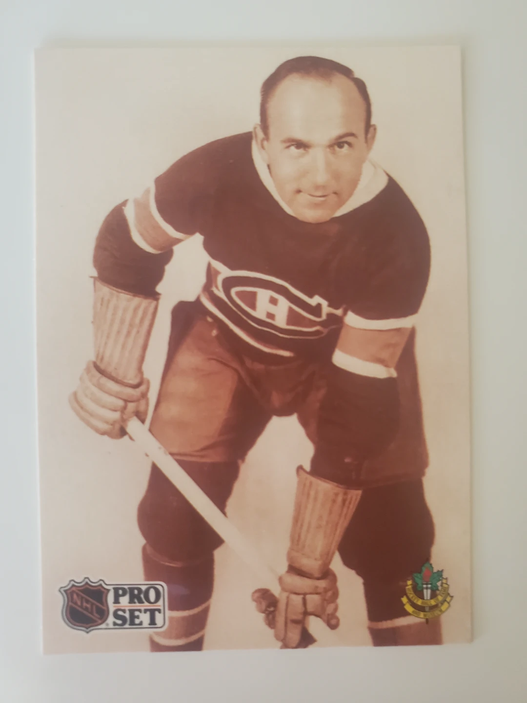 Pro Set NHL 1991 Howie Morenz Hockey Card 336
