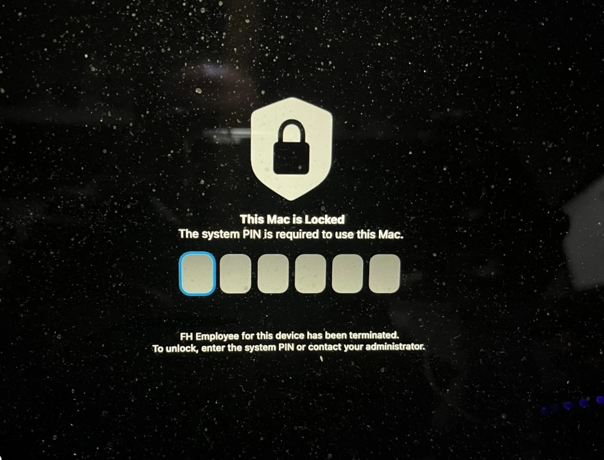 Macbook Pro / Air M1 , M2 , M3 ,M4 ,M5 EFI lock or MDM lock - photo 2