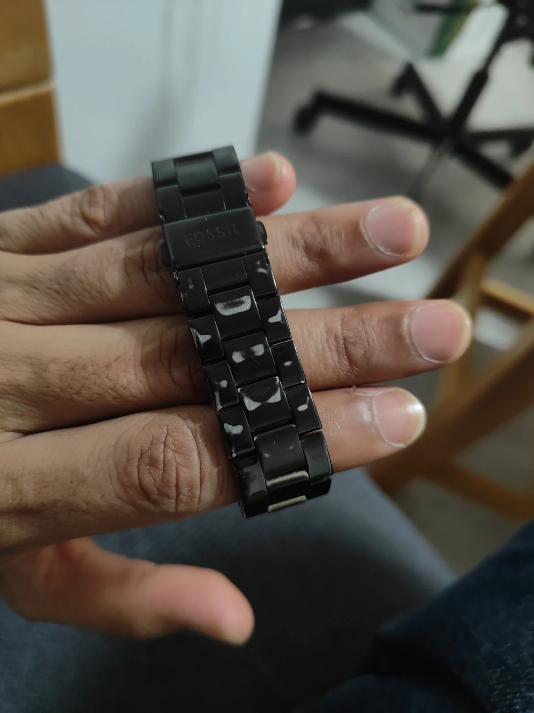 Fossil Airlift - Multifunctional Black Stainless Steel Watch - photo 2