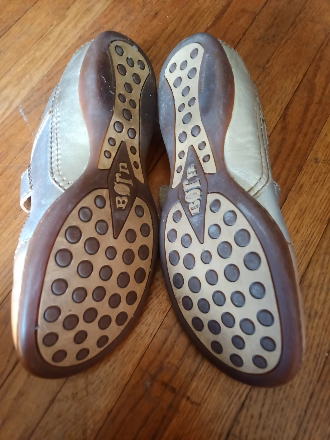 Born Mary Jane Shoes - Silver/gold size 8 (39) - photo 3