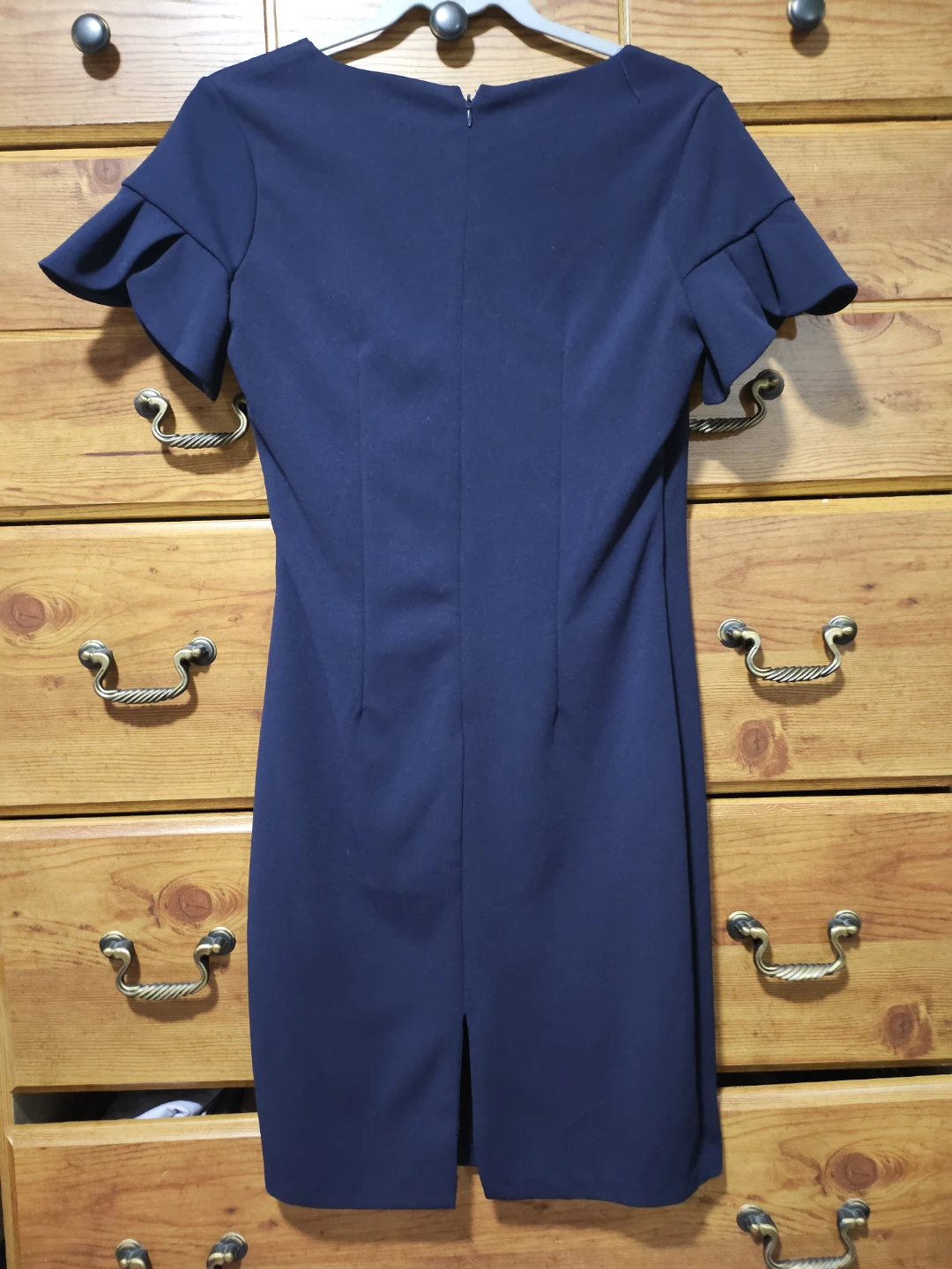 Alexia Admor Navy Blue Wrap Dress - photo 3