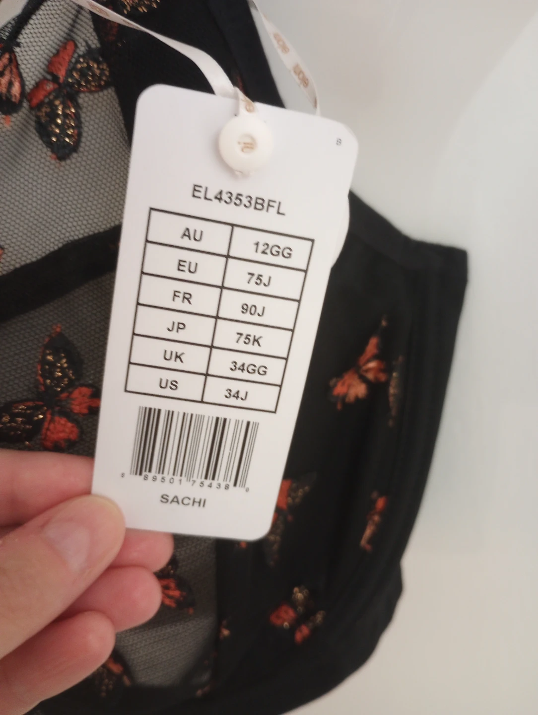 NWT Elomi Sachi Bra US 34J - photo 3