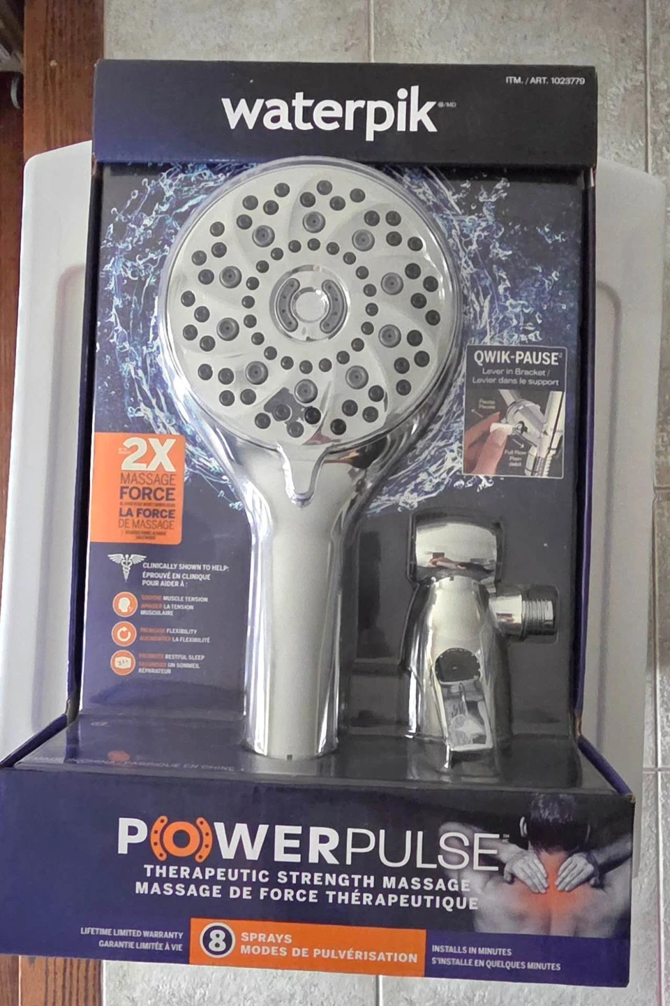 Moving Sale - New Waterpik Powerpulse Showerhead